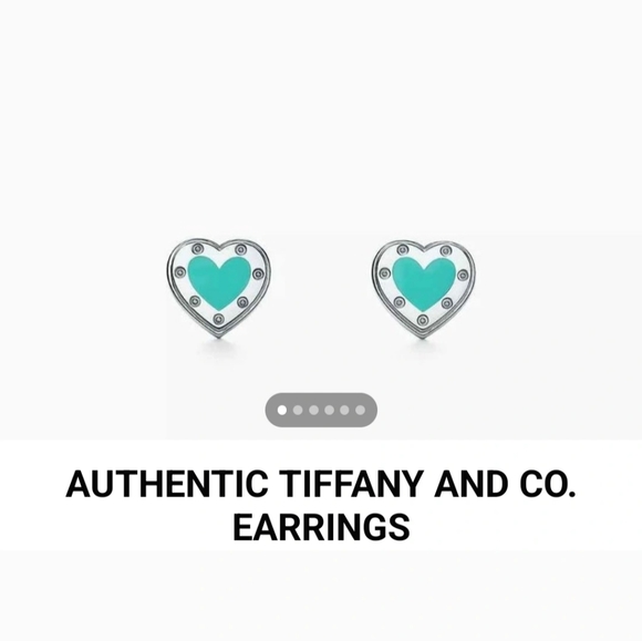 AUTHENTIC TIFFANY AND CO EARRINGS - Picture 4 of 4